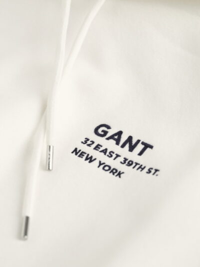 GANT – קפוצ’ון גאנט בצבע לבן דגם 2006070
