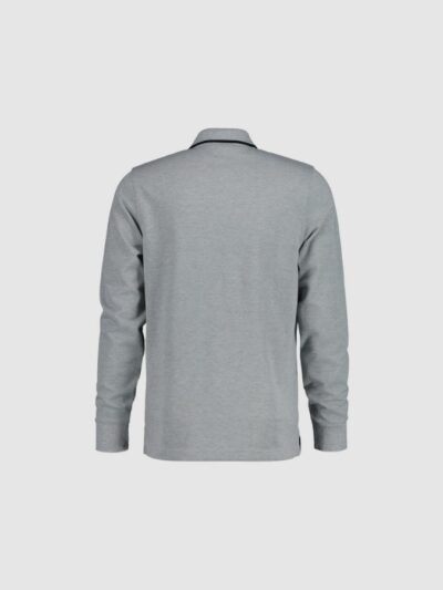 GANT – חולצת פולו גאנט בצבע אפור דגם 2062029