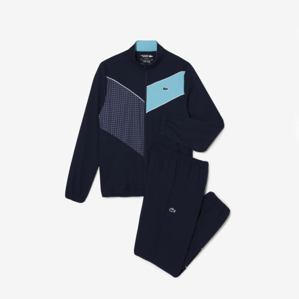 LACOSTE - חליפת ניילון לקוסט בצבע כחול דגם WH1796 00