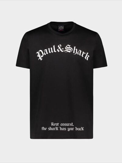PAUL&SHARK – טישרט פול שארק בצבע שחור דגם 13311441