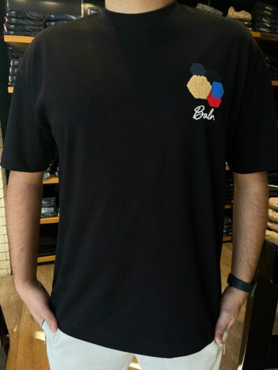 BALR – טישרט באלר בצבע שחור דגם 808134BAM