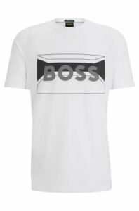 HUGO BOSS - טישרט בוס בצבע לבן דגם 50514527