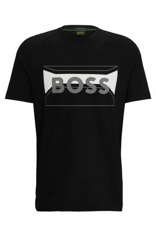 HUGO BOSS - טישרט בוס בצבע שחור דגם 50514527
