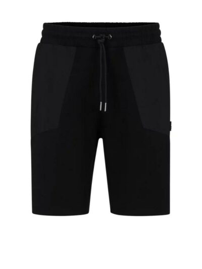 HUGO – מכנס הוגו קצר בצבע שחור דגם 50504864