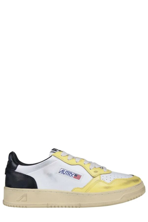 AUTRY - נעליים אוטרי בצבע צהוב דגם SV19
