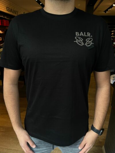 BALR - טישרט באלר בצבע שחור דגם 808162BAM