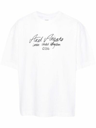 AXEL ARIGATO - טישירט אקסל אריגטו בצבע לבן דגם A2223002