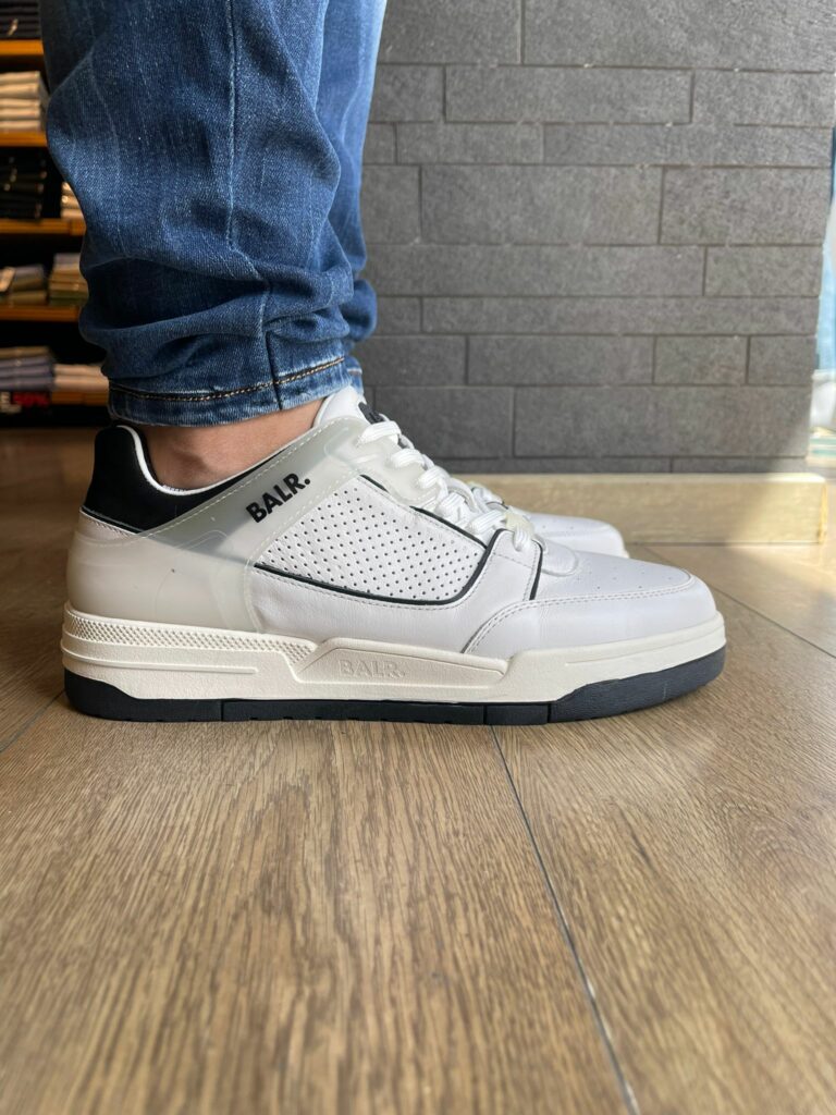 BALR - נעליים באלר בצבע לבן דגם BL500028