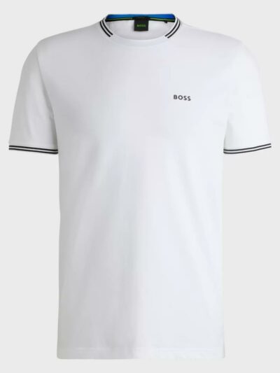 HUGO BOSS - טישרט הוגו בוס בצבע לבן דגם 50521245