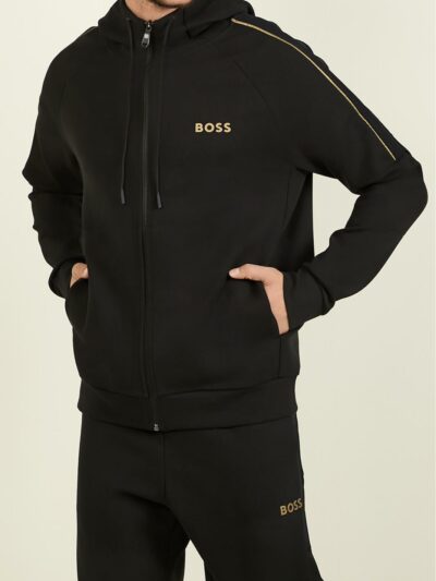 HUGO BOSS - חליפת טרנינג הוגו בוס בצבע שחור דגם 50525267