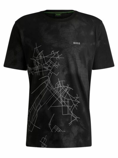 HUGO BOSS - טישרט הוגו בוס בצבע שחור דגם 50532432