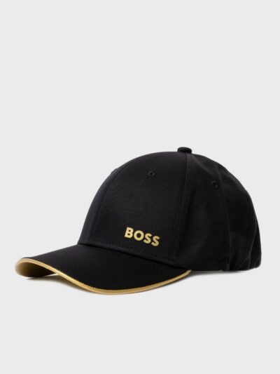 HUGO BOSS - כובע הוגו בוס בצבע שחור דגם 50519219