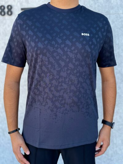 HUGO BOSS - טישרט הוגו בוס בצבע כחול דגם 50551287