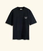 DROLE DE MONSIEUR - טישרט דרול דה מונסייר בצבע שחור דגם TS203-CO002
