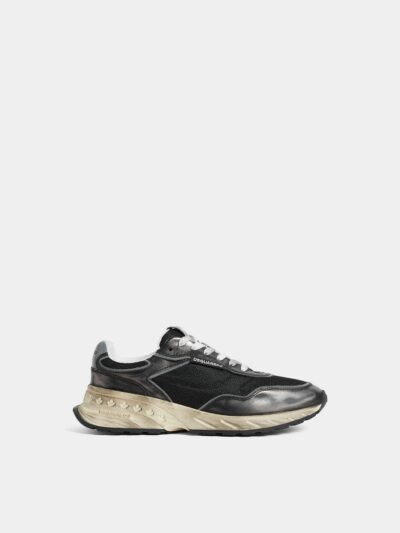 DSQUARED2 - נעליים דיקוורד בצבע שחור דגם SNM0401 347085