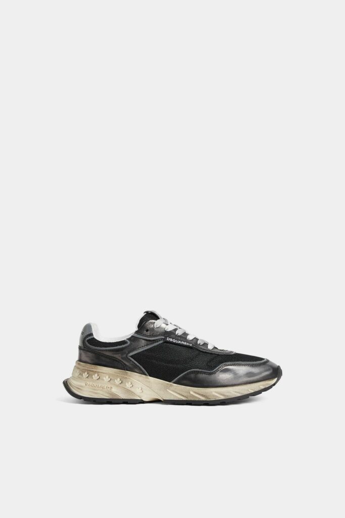 DSQUARED2 - נעליים דיקוורד בצבע שחור דגם SNM0401 347085