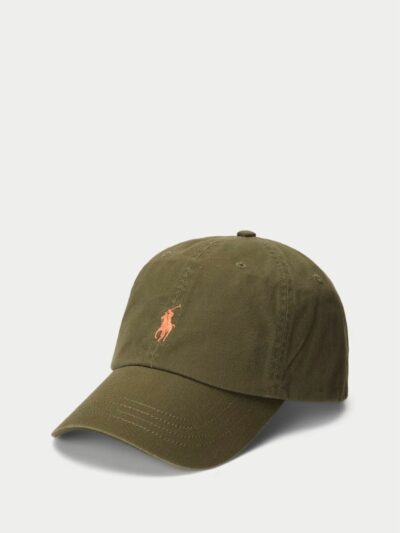 POLO RALPH LAUREN - כובע ראלף לורן בצבע ירוק דגם 710667709103