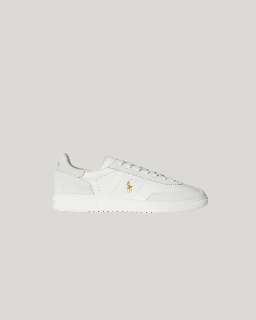 POLO RALPH LAUREN - נעליים ראלף לורן בצבע לבן דגם 809973701001
